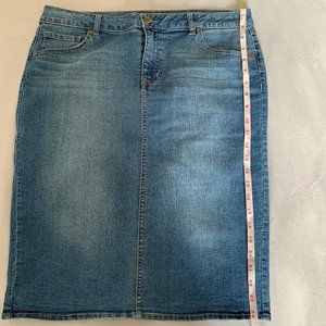 d.jeans Women’s Denim Jean Pencil Skirt